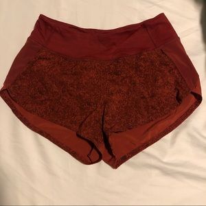 Outdoor Voices Hudson Shorts 2.5” red printed